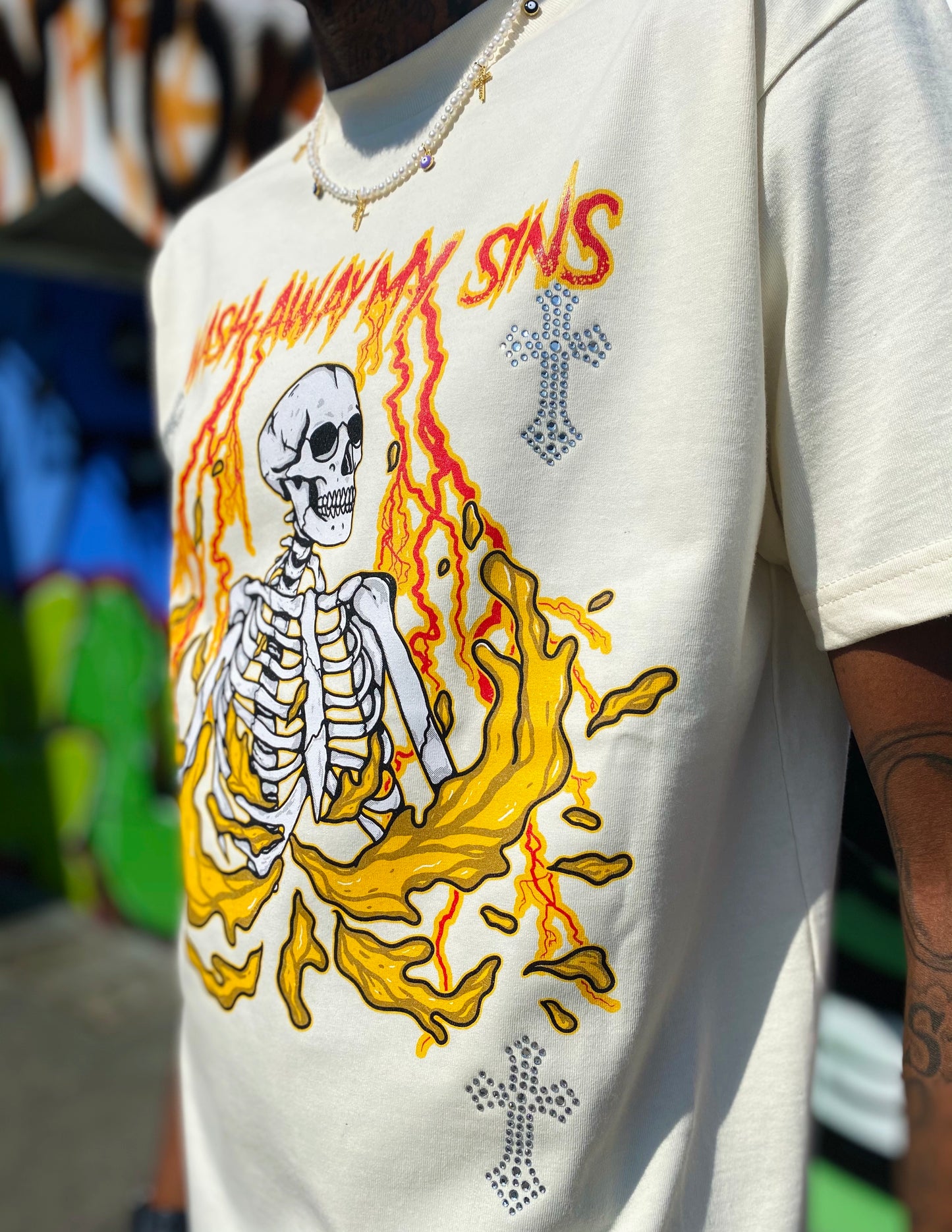 Wash away my sins off white