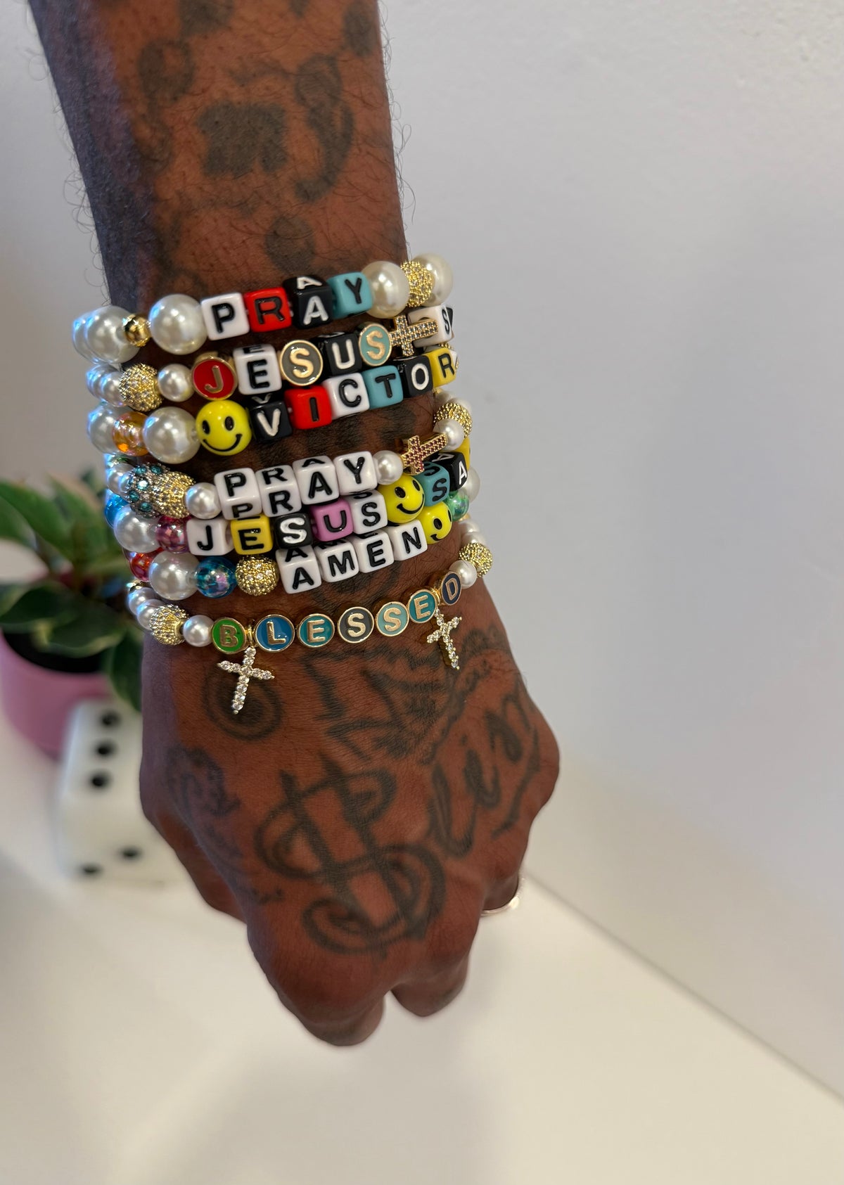 Faith Collection Stretchy Bracelets