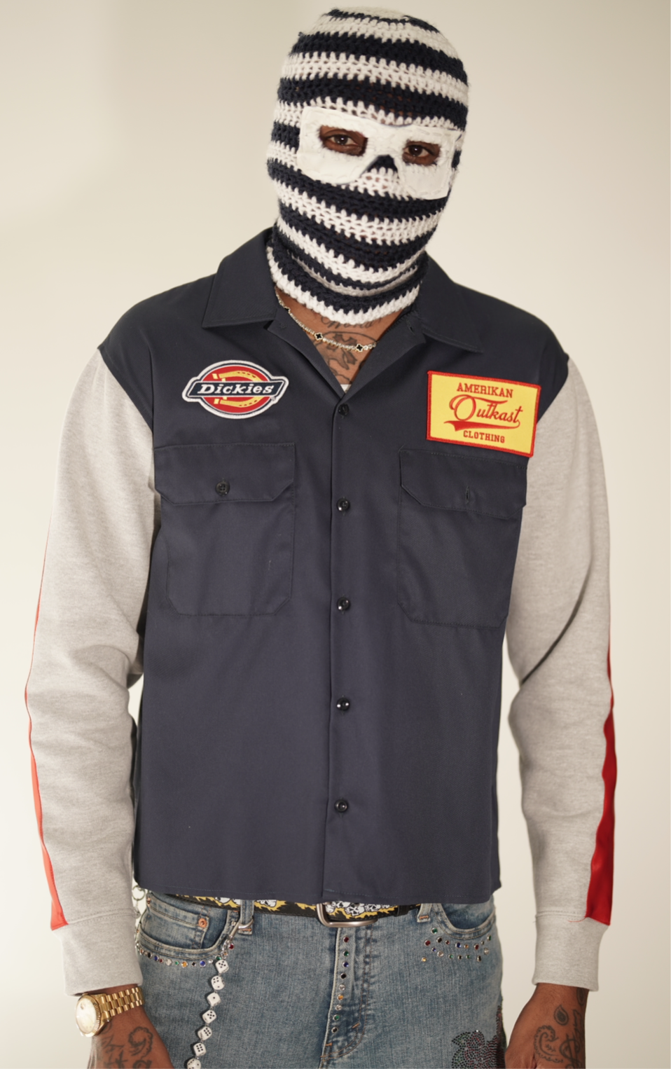 AO button up sweater