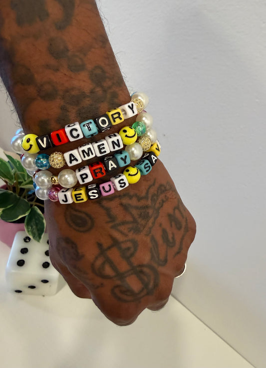 Faith Collection Stretchy Bracelets