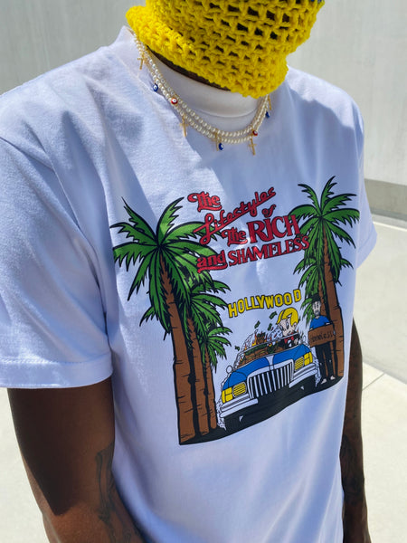 LOR tee white