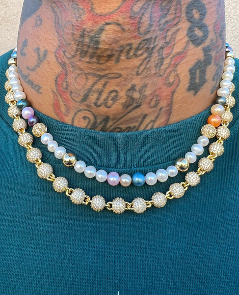 Hotshot ball chain gold