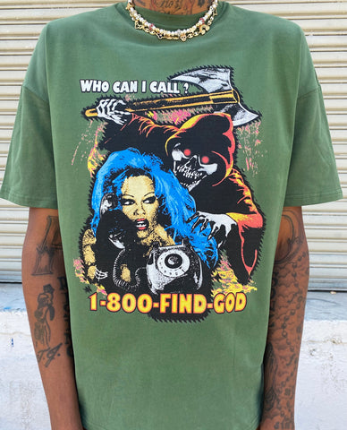 Find God oversized tee
