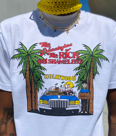 LOR tee white