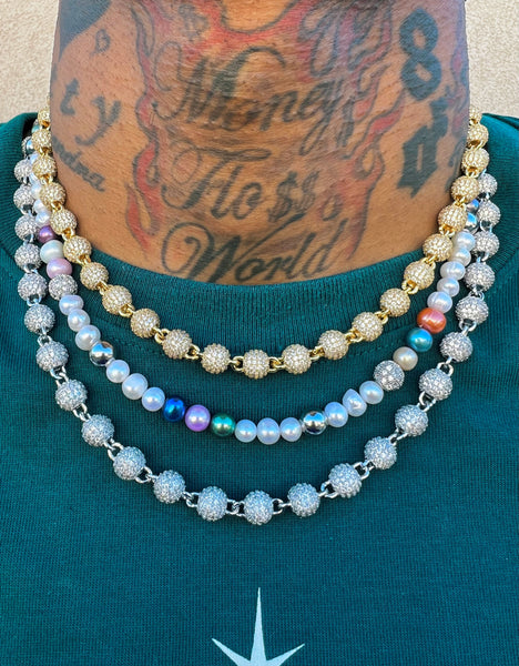 Hotshot ball chain silver