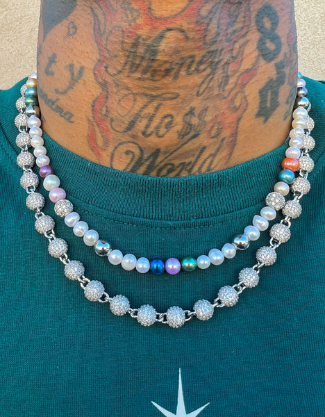 Hotshot ball chain silver