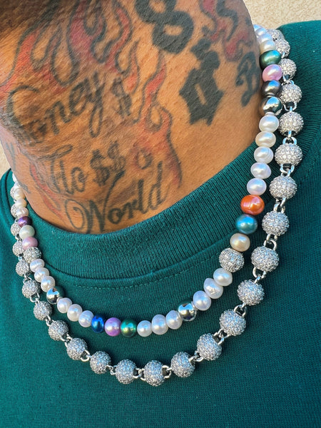 Hotshot ball chain silver