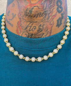Hotshot ball chain gold