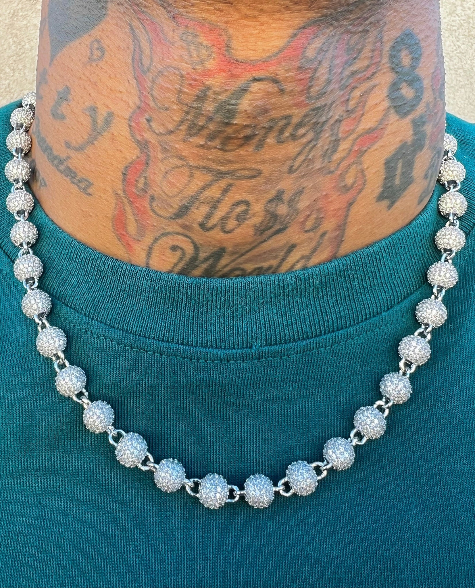 Hotshot ball chain silver
