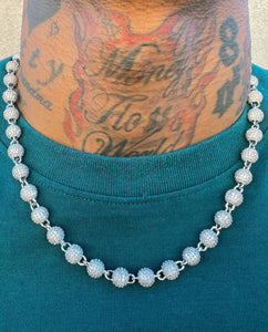 Hotshot ball chain silver